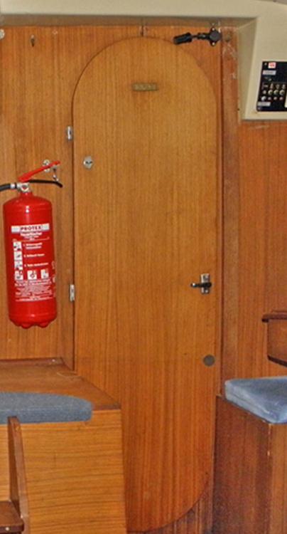 Achterkajuit, Accommodatie